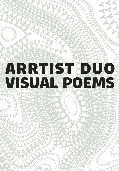 Arrtist Duo. Buchcover Visual Poems