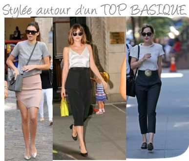 Stylée autour d'un Top basique