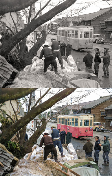 1963（昭和38）年3月7日、金沢市寺町の曹洞宗松月寺
