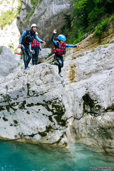 Canyoning dans le verdon autour de castellane