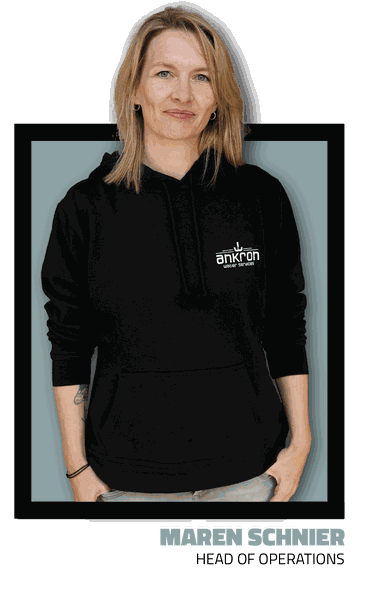 Maren Schnier, Head of Operations of Ankron Water Services GmbH, a consulting and testing company for the maritime industry with focus on ballast water