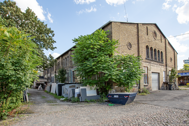 Das Gelände des "Johannes Wedig Marmorwerkes"