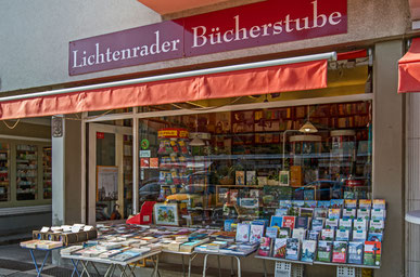 Lichtenrader Bücherstube in der Lichtenrader Bahnhofsstraße.