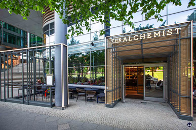Restaurant "The Alchemist" am Potsdamer Platz.