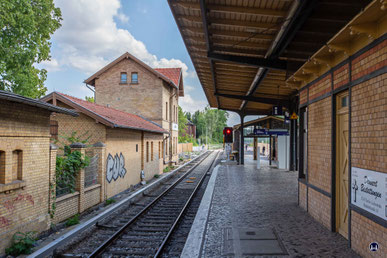 Bahnhof Lichtenrade vor dem Umbau durch die Dresdner Bahn.