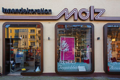 Molz Raumdesign in der Kasierstraße am Mariendorfer Damm in Berlin.