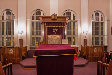 Ein Besuch in der Synagoge Fraenkelufer.