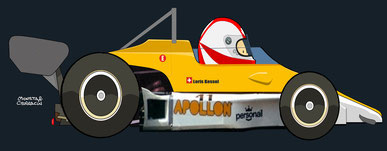 Loris Kessel by Muneta & Cerracín - Jolly Club Switzerland : Apollon Fly - Ford Cosworth V8