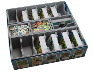 folded space insert organizer imperial settlers foamcore