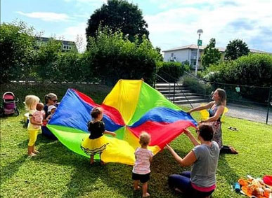 Melanie Seidl Tanz Erblühen Bewegung Lebensausdruck Kindertanz Frauen tanzende Frauenrunde Freude