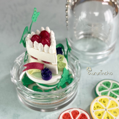 「ケーキ」のキーホルダー