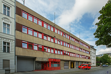 Feuerwache Urban in der Wilmsstraße.