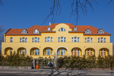 Die ehemalige Kuranstalt Berolinum in Lankwitz - Haus Leonore.