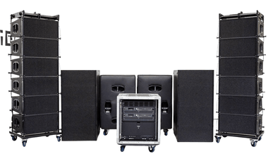 Tontechnik Line Array Kraus EDV-Eventtechnik