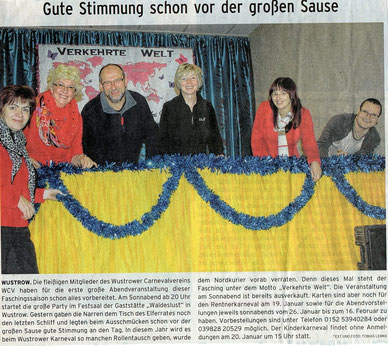Strelitzer Zeitung 10.01.2013