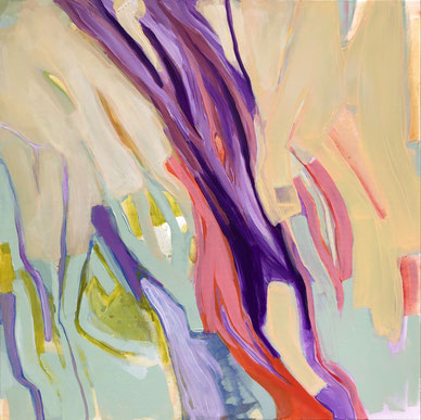 "Aufwärts" 100x100cm Malerei auf Leinwand