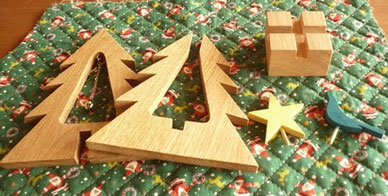 クリスマスツリー - 七曜工房 木のクラフトと笛の製作販売 クリスマスツリー - 七曜工房 木のクラフトと笛の製作販売