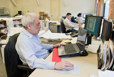 A-VAL, drafting office.