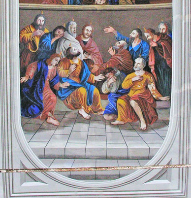 Piedicroce - Eglise Saint Pierre Saint Paul - La Pentecôte