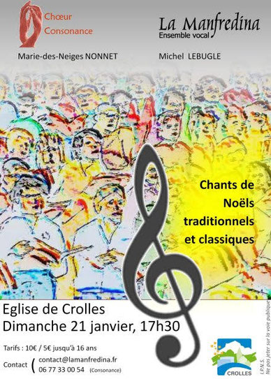 Consonance chante Noël à l'église de Pontcharra - samedi 16 décembre 2017