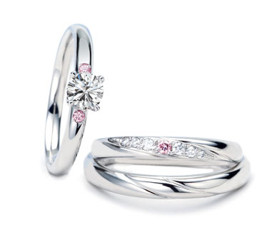 結婚指輪  +婚約指輪 wedding ring
