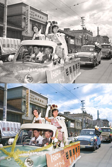 1960（昭和35）年10月13日、金沢市上堤町