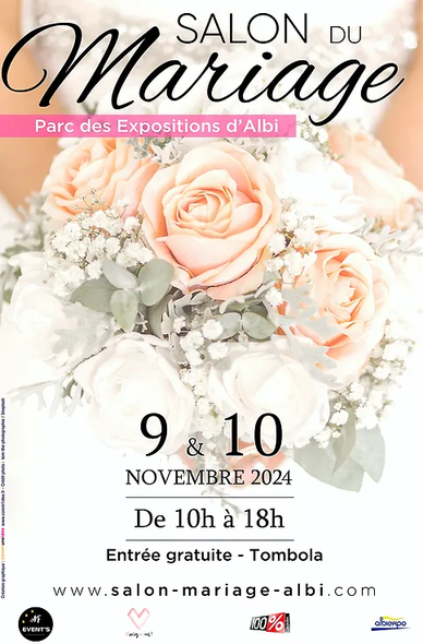 Salon du Mariage d'Albi 09 et 10 Novembre 2024