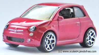 Modellauto Hot Wheels Fiat 500