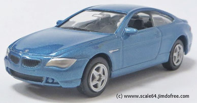 Modellauto Welly BMW 645 Ci