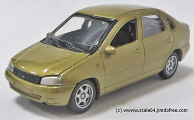 Modellauto Welly Lada Kalina
