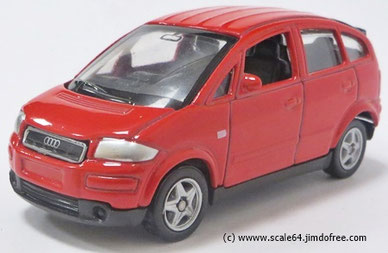 Modellauto Welly Audi A2