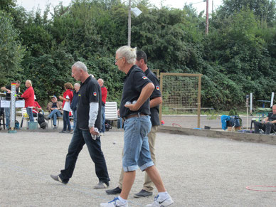 Klaus Mohr mit DM Veteran-Team 2014. Spielte in der Position K. Eschenbach verändert mit J. Fernandes 2015.