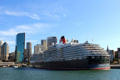 Queen Victoria, Sydney, Hafen, International Passenger Terminal, Australien
