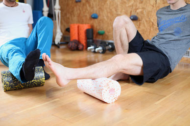 Triggerbandtechnik am Unterarm