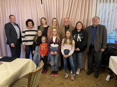 Strahlende Gesichter beim Reitverein