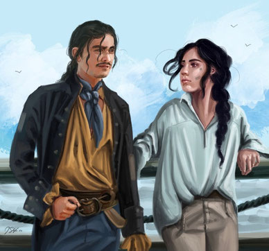 Brashen et Althéa, par Jenny Slife
