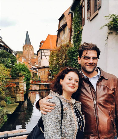 Irgendwie schon Heimat. Hier in Wissembourg kennt man uns mittlerweile sogar