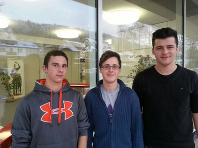 PV-Anlage: Sebastian Kneer, Rene Kiemes (auf dem Bild fehlt Philipp Graupe)