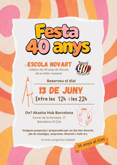 Properament, més informació! Reserva la data!