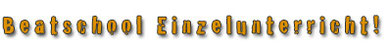 Trommel Einzelunterricht
