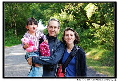 Lucie, Anne et Pascal BRUNEAU