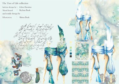 Zahra Haratian, Rank: 1., Colorpencil + Watercolor