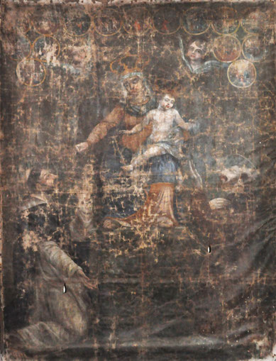 Donation du Rosaire d'après l'oeuvre de Domenico Piola à Bastia