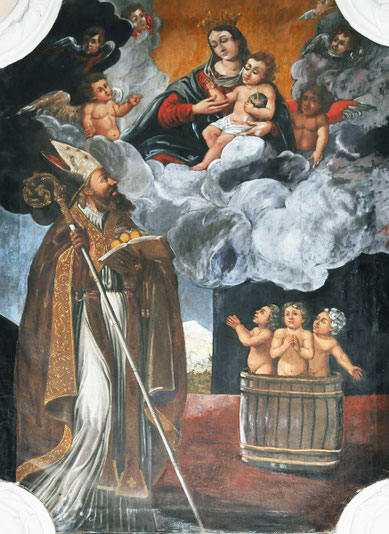 Campile - Eglise St Pierre et St Paul - (Marc Antonio De Santis actif en Corse dès 1647)