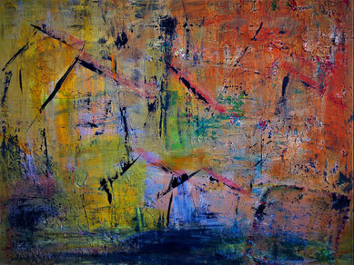 Am Dorfplatz , 60x80 cm , BNr. 263