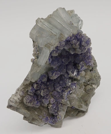 Fluorite with Apatite from Panasqueira