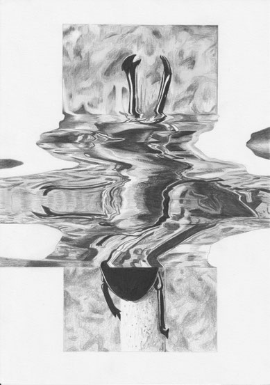 #bug • 2024 • graphite pencil on paper •  29,7 x 21 cm