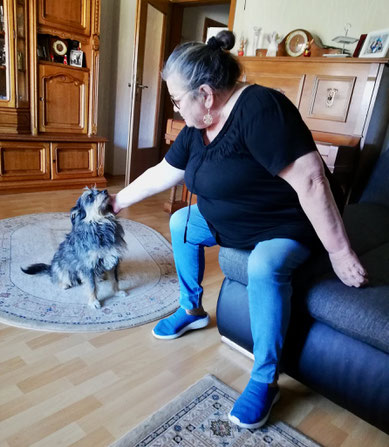 Perla ist ins schöne Haren umgezogen.