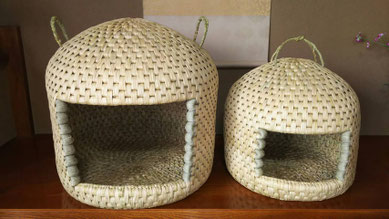 猫ちぐら　猫つぐら　大きめサイズ　奥会津（三島町）の手作り品 楽天市場】【お取り寄せ】【送料無料】手づくり 工芸 猫つぐら