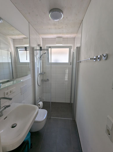 Begehbare Dusche